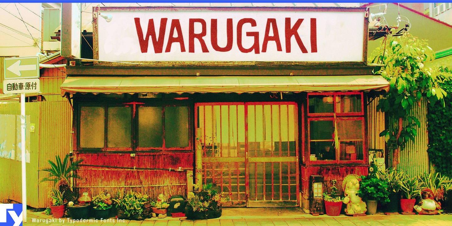 Font Warugaki